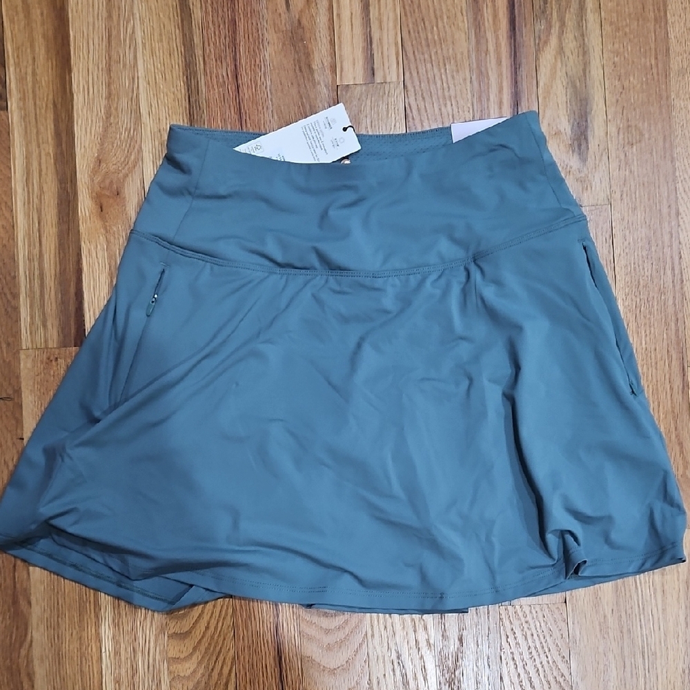Blue Athletic Skirt